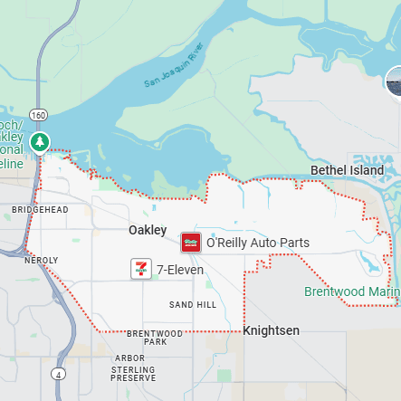 sell my house Oakley map