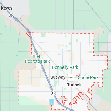 sell my house turlock map