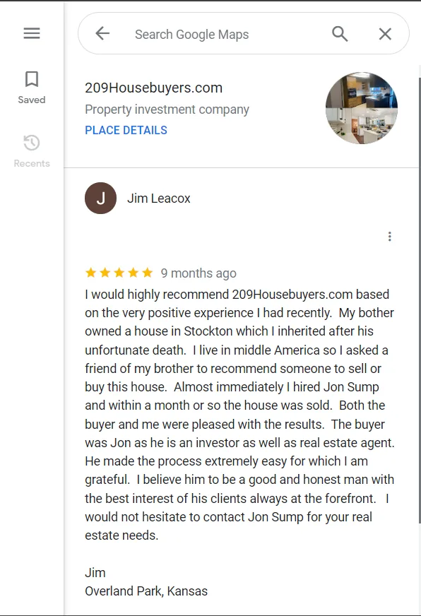 209 House Buyers-Google My Business- reviews 02